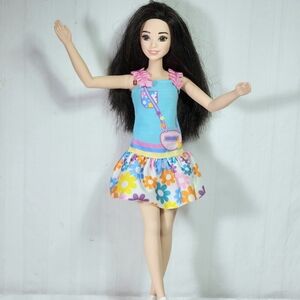 Barbie  My First Preschool Doll Renee with 13.5" Soft Posable Body Black Hair